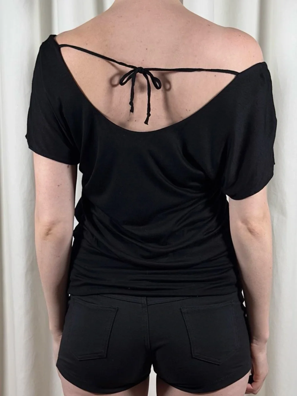 Slouchy Drapey Tee - Picture 4 of 8
